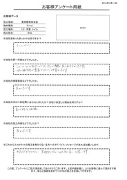 ｼｮｰﾙｰﾑがあったので、ｻﾝﾌﾟﾙが実際に見れて良かったです！