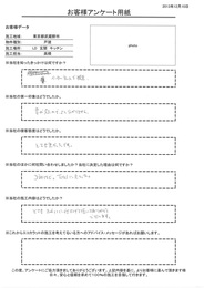 とてもきれいに仕上げて頂いてありがとうございます！