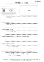 第一印象、接客態度とも、とても良かったです。 きれいで大満足です。違う家になったようです。