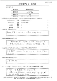 希望を上手く引き出してもらえ助かりました。要望に対してもきめ細かく対応してもらい感謝です!!